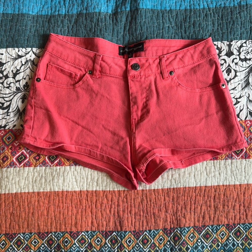 Ambiance Apparel size small pink jean shorts